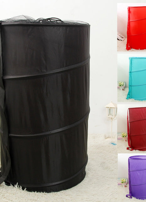 Pop Up Laundry Bakset 5 Colors Extra Large Hamper Folding Storage Basket - Caroeas