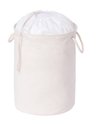 Folding Laundry Basket Large Capacity Cute & Classic Design Thicken Cotton Linen Material - Caroeas