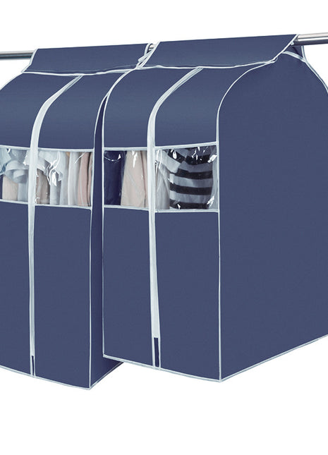 Extra Long Garment Covers Transparent Window Large Capacity Thicken Material - Caroeas