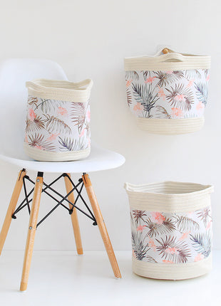 Laundry Room Baskets with Cotton Woven for Better Decorating and Durable Use - Caroeas