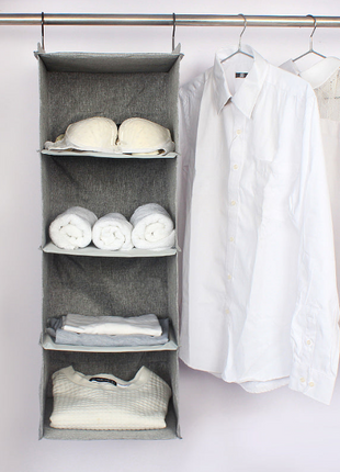 Shelf Hanging Closet Organizer for Room Organization | Caroeas
