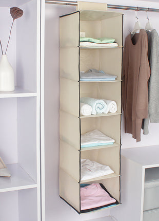 Heavy Duty Hanging Closet Shelves with Upgraded Durable Material to Hold Clothes - Caroeas