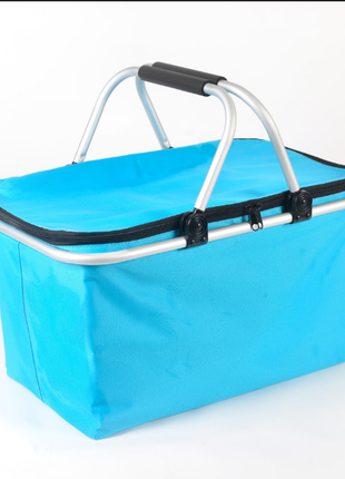 Cooler Lunch Bag Large Picnic basket Camping Lunch Basket | Caroeas