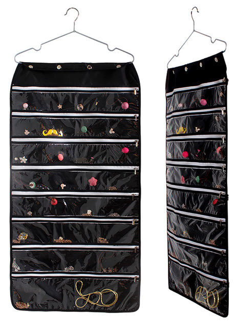 Wall Hanging Jewelry Organizer for Closet and Door Easy Organizing Save Space - Caroeas