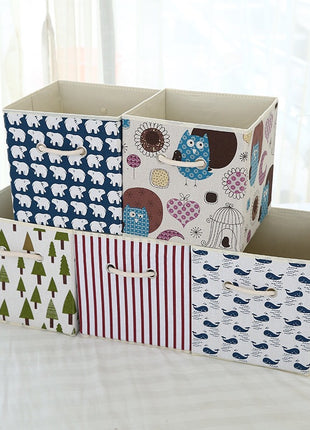 Toy Storage for Living Room with Handles for Easy Transportation - Caroeas