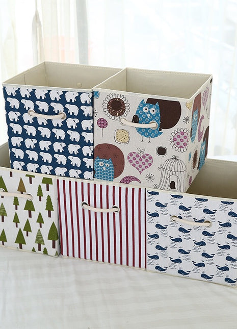 Toy Storage for Living Room with Handles for Easy Transportation - Caroeas