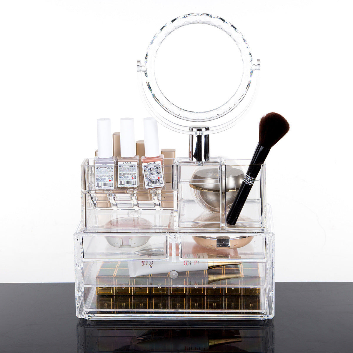 Acrylic Make Up Organizer Skin Care Makeup Box