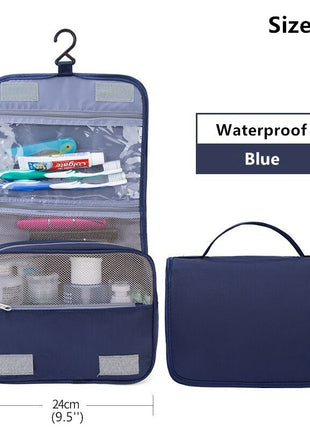Makeup Organizer Bag Travel Hanging Classy Design Dustproof Large Capacity 2 Sizes Available - Caroeas