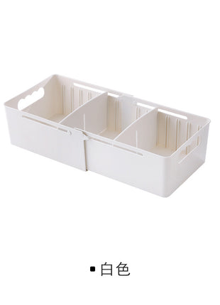 Closet Drawer Organizer with Sliding Tray for Capacity Adjustment 4 Different Colors - Caroeas