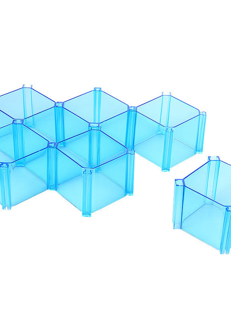 Closet Drawer Organizer Durable Plastic for Storage Tie, Jewelry and Underwear - Caroeas