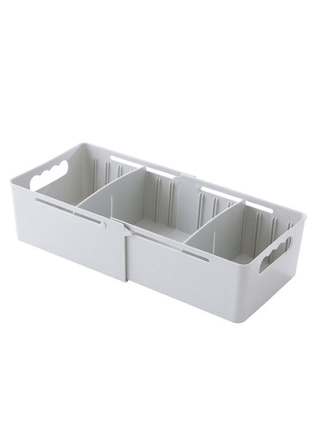 Closet Drawer Organizer with Sliding Tray for Capacity Adjustment 4 Different Colors - Caroeas