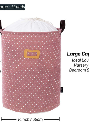 Storage Basket for Bedroom Laundry Basket Kids Toy Storage | Caroeas