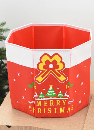 Christmas Tree Storage Folding for Space Saving with Sturdy Material 13.8'' - Caroeas