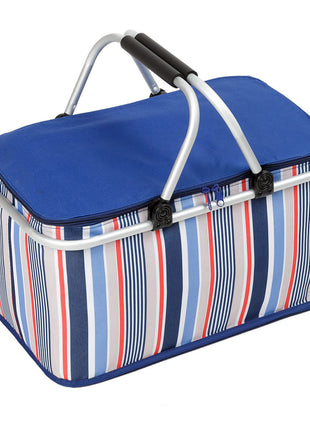 Cooler Lunch Bag Large Capacity Collapsible Design Lightweight Durable Fabric - Caroeas
